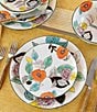 Color:Multi - Image 4 - Poppy Garden Stoneware Dinner Plate