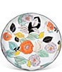 Park Hill Poppy Garden Stoneware Serving Plate, Color:Multi - Image 1