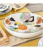 Park Hill Poppy Garden Stoneware Serving Plate, Color:Multi - Image 3