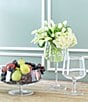 Color:Clear - Image 4 - Southern Classic Collection Basia Glass Tall Stemmed Bowl