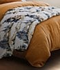 Color:Copper/Multi - Image 1 - Paseo Road by HiEnd Accents Acadia Reversible Duvet Cover Mini Set