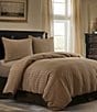 Color:Brown/Multi - Image 1 - Paseo Road by HiEnd Accents Clifton Collection Houndstooth Duvet Cover