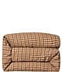 Color:Brown/Multi - Image 2 - Paseo Road by HiEnd Accents Clifton Collection Houndstooth Duvet Cover