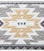 Color:White/Tan/Gray - Image 5 - Paseo Road by HiEnd Accents Desert Sage Southwestern Reversible Quilt Mini Set