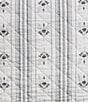 Color:Black/White - Image 5 - Paseo Road by HiEnd Accents Patchwork Prairie Reversible Quilt Mini Set