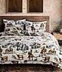 Color:Multi - Image 2 - Paseo Road by HiEnd Accents Ranch Life Western Reversible Comforter Mini Set