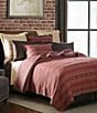 Color:Red/Brown - Image 1 - Paseo Road by HiEnd Accents Rushmore Collection Reversible Quilt Mini Set