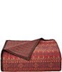 Color:Red/Brown - Image 3 - Paseo Road by HiEnd Accents Rushmore Collection Reversible Quilt Mini Set