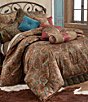 Color:Leopard - Image 1 - Paseo Road by HiEnd Accents San Angelo Paisley & Leopard Printed Comforter Set