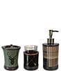 HiEnd Accents Paseo Road by HiEnd Accents Southwestern Bear 3-Piece Bath Countertop Accessory Set, Color:Brown/Multi - Image 1