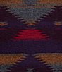 Color:Violet/Multi - Image 3 - Paseo Road by HiEnd Accents Western Geometric Print Gila Wool Blend Blanket