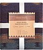 Color:Violet/Multi - Image 6 - Paseo Road by HiEnd Accents Western Geometric Print Gila Wool Blend Blanket