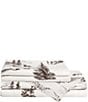 HiEnd Accents Paseo Road by HiEnd Accents White Pine Cotton Sheet Set, Color:White - Image 1