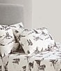 HiEnd Accents Paseo Road by HiEnd Accents White Pine Cotton Sheet Set, Color:White - Image 2