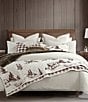 HiEnd Accents x Paseo Road White Pine Reversible Quilt Mini Set, Color:White - Image 1