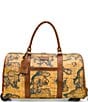 Patricia Nash European Map Soft Side Collection Avola Trolley Wheeled Duffle Bag, Color:European Map Print - Image 1