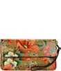 Color:Apricot Blessings - Image 1 - Adelasia Leather Wristlet