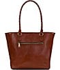 Patricia Nash Adeline Embossed Leather Tote Bag, Color:Whiskey - Image 2