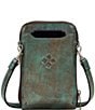 Color:Light Turquoise - Image 4 - Albertine Turquoise Phone Crossbody Bag