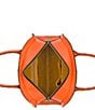 Color:Apricot - Image 3 - Angelini Top Handle Satchel Bag