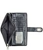 Patricia Nash Smooth Annesley Wristlet, Color:Black - Image 3