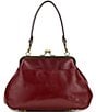 Patricia Nash Annie Frame Crossbody Bag, Color:Maroon - Image 2