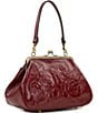 Patricia Nash Annie Frame Crossbody Bag, Color:Maroon - Image 4