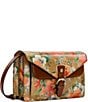 Color:Apricot Blessings - Image 4 - Apricot Blessings Cassano Leather Crossbody Bag