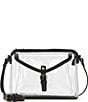 Patricia Nash Avellino Clear Crossbody Bag, Color:Clear/Black - Image 1