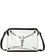 Patricia Nash Avellino Clear Crossbody Bag, Color:Clear/Black - Image 2