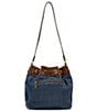 Patricia Nash Belamy Denim Drawstring Bag - Image 2