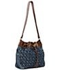 Patricia Nash Belamy Denim Drawstring Bag - Image 4