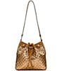 Patricia Nash Belamy Metallic Drawstring Shoulder Bag - Image 1