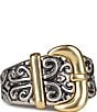 Color:Silver Ox/Egyptian Gold - Image 1 - Belt Stretch Ring
