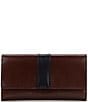 Patricia Nash Bosa Wallet, Color:Black/British Tan - Image 1