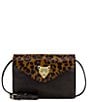 Patricia Nash Cassano Crossbody Bag, Color:Leopard/Chocolate - Image 1