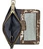 Patricia Nash Cassis Chocolate Leather ID Case Wallet, Color:Chocolate - Image 3