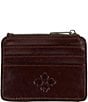 Patricia Nash Cassis Leather ID Case Wallet, Color:Black/British Tan - Image 2