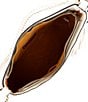 Color:Latte - Image 3 - Castelli Woven Leather Shoulder Bag