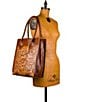 Patricia Nash Cavo Leather Tote Bag, Color:Tan - Image 5