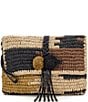 Patricia Nash Charlotte Crochet Pom Pom Wristlet Clutch - Image 1