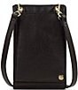 Patricia Nash Chiavella Bronze Hardware Leather Phone Crossbody Bag, Color:Chocolate - Image 2