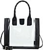 Color:Clear/Black - Image 1 - Clear Curry Tote Bag