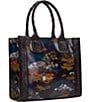 Patricia Nash Curry Chocolate Tote Bag, Color:Chocolate - Image 4