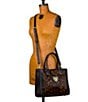 Patricia Nash Curry Haircalf Leather Tote Bag, Color:Leopard/Chocolate - Image 5