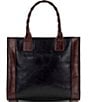 Patricia Nash Curry Tote Bag, Color:Black/British Tan - Image 2