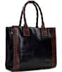 Patricia Nash Curry Tote Bag, Color:Black/British Tan - Image 4