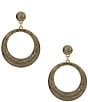 Patricia Nash Doorknocker Drop Earrings - Image 1