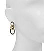 Patricia Nash Double Ring Drop Earrings - Image 2