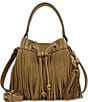 Patricia Nash Elisa Fringe Bucket Bag, Color:Wheat - Image 1